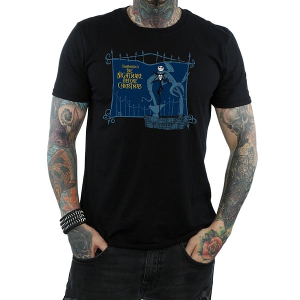 Disney Mens Nightmare Before Christmas Jack And The Well T-Shirt