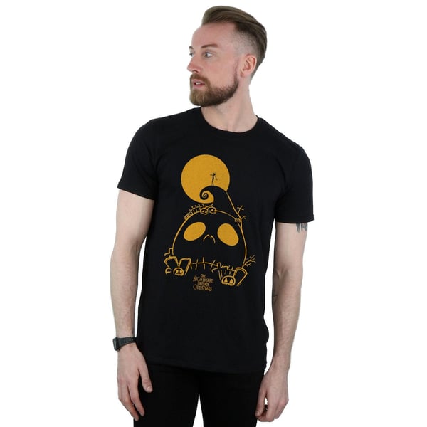 Disney Mens Nightmare Before Christmas Jack Skellington Cemetary T-Shirt