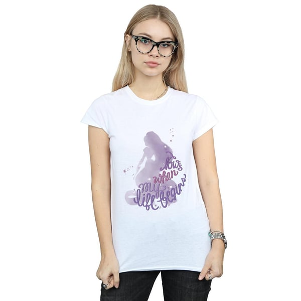Disney Womens/Ladies Tangled Now´s When My Life Begins Cotton T-Shirt