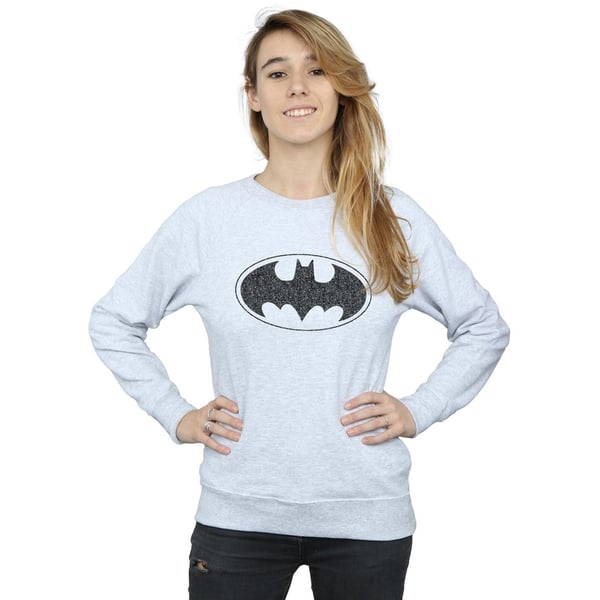 DC Comics Womens/Ladies Batman One Colour Logo Sweatshirt