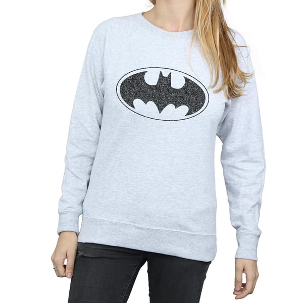 DC Comics Womens/Ladies Batman One Colour Logo Sweatshirt