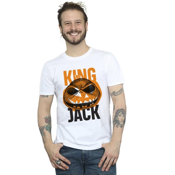 Disney Mens The Nightmare Before Christmas King Jack T-Shirt