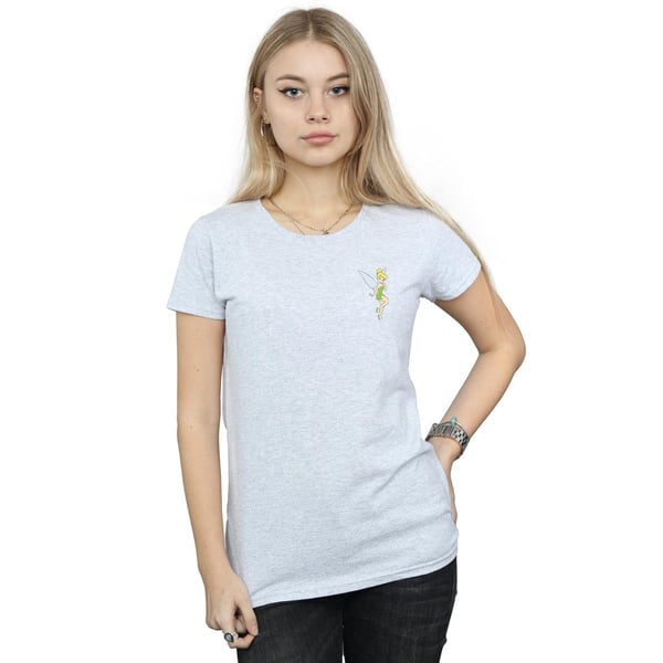 Disney Womens/Ladies Tinkerbell Chest Cotton T-Shirt