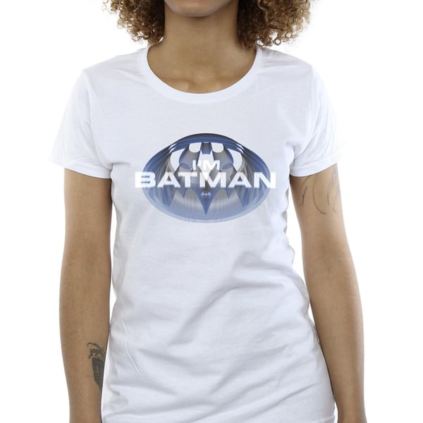 DC Comics Womens/Ladies The Flash I´m Batman Cotton T-Shirt