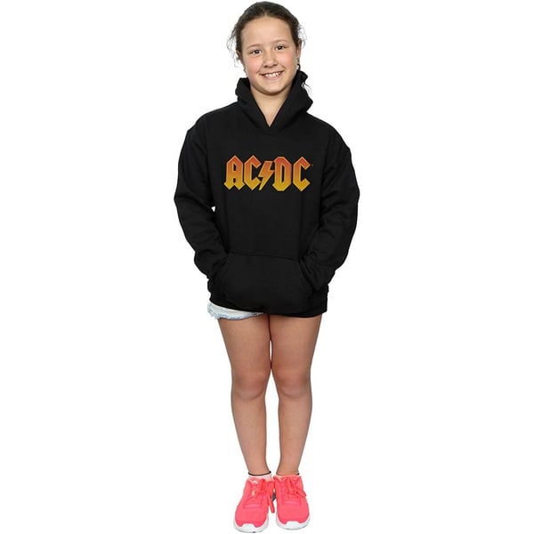 AC/DC Naisten Fire Logo Huppari