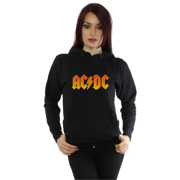 AC/DC Naisten Fire Logo Huppari