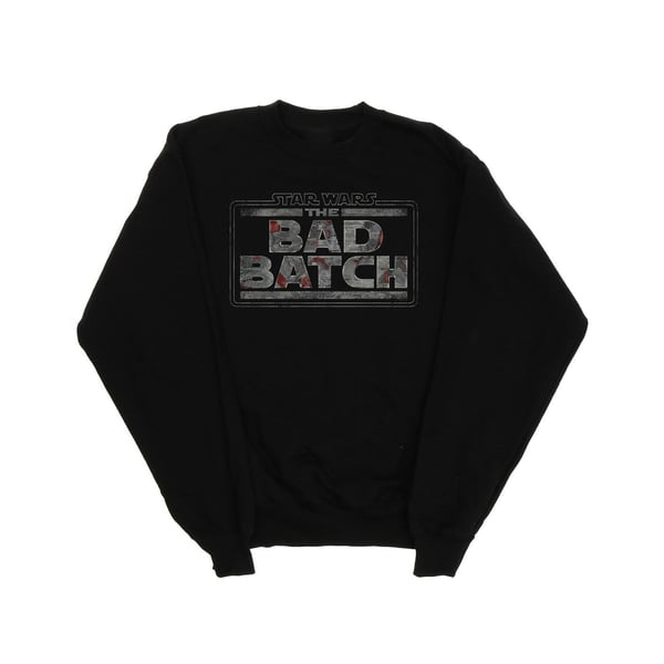 Star Wars Mens The Bad Batch Texture Logo Sweatshirt