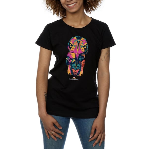 Marvel Womens/Ladies Thor Ragnarok Character Totem Cotton T-Shirt