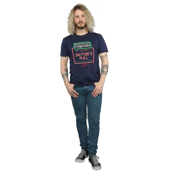 National Lampoon´s Christmas Vacation Mens Greyscale No Vacancy T-Shirt
