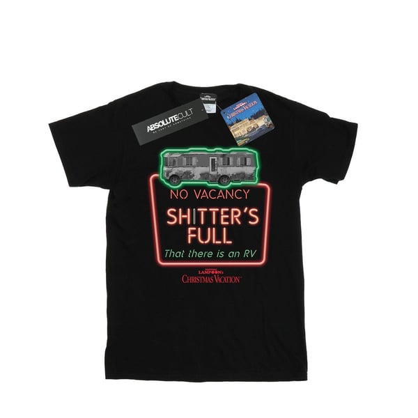 National Lampoon´s Christmas Vacation Mens Greyscale No Vacancy T-Shirt