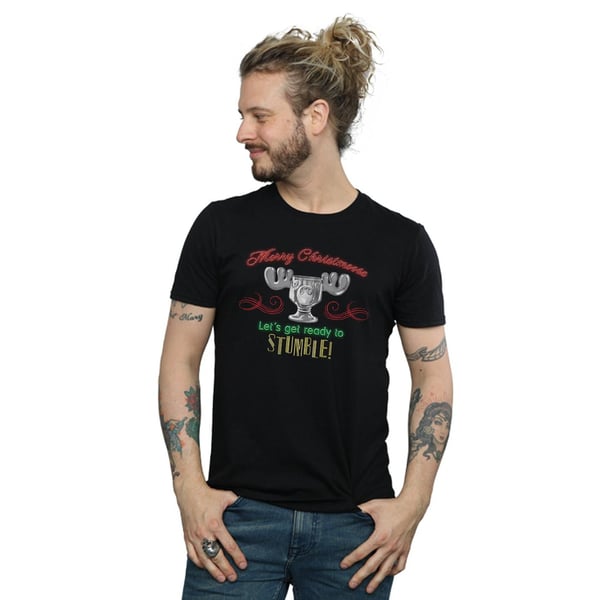 National Lampoon´s Christmas Vacation Mens Moose Head T-Shirt