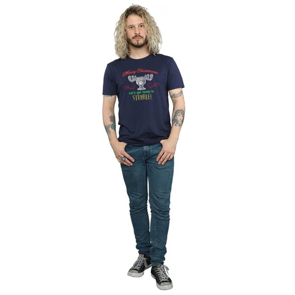 National Lampoon´s Christmas Vacation Mens Moose Head T-Shirt