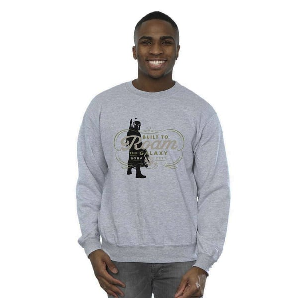 Star Wars Mens The Book Of Boba Fett Built To Roam Sweatshirt
