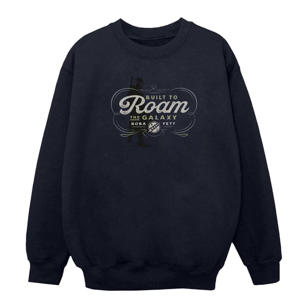 Star Wars Mens The Book Of Boba Fett Built To Roam Sweatshirt