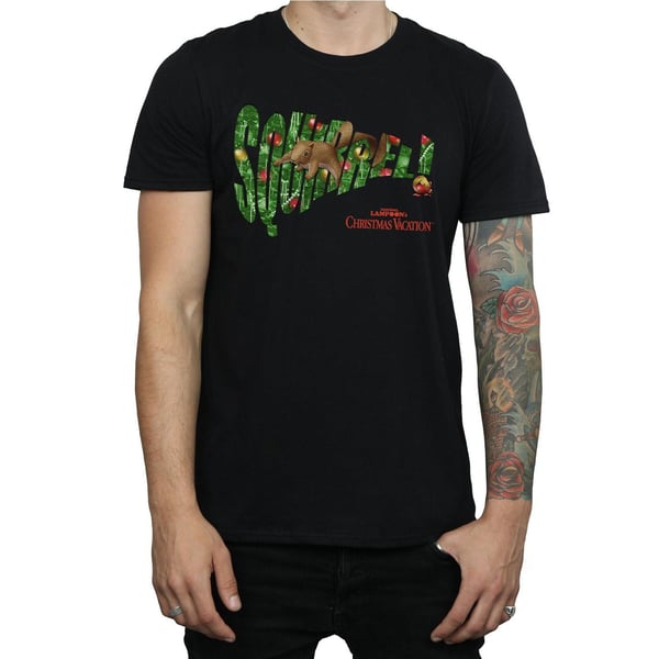 National Lampoon´s Christmas Vacation Mens Squirrel Tree T-Shirt