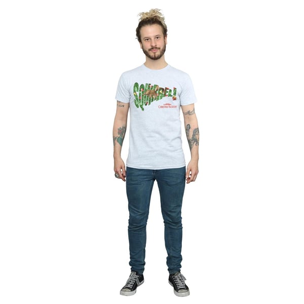 National Lampoon´s Christmas Vacation Mens Squirrel Tree T-Shirt