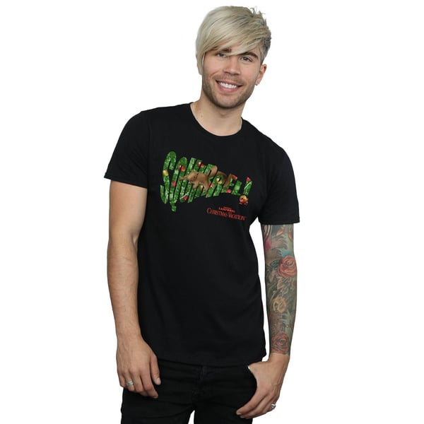 National Lampoon´s Christmas Vacation Mens Squirrel Tree T-Shirt