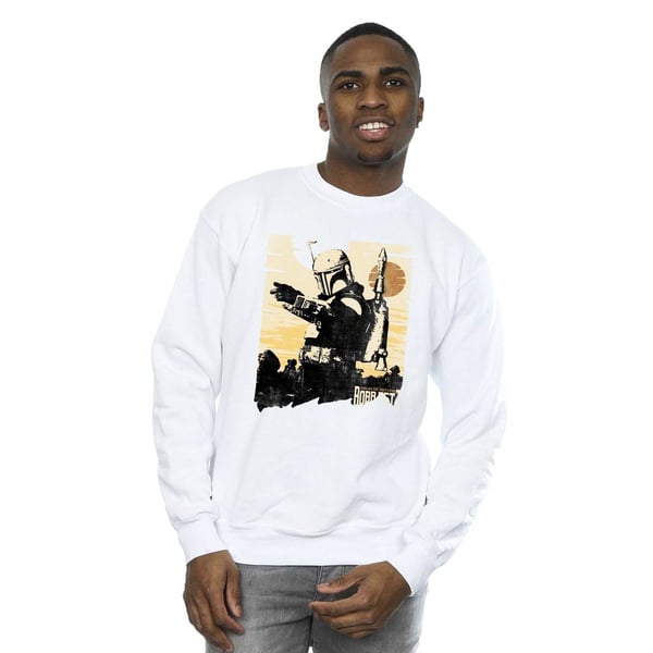 Star Wars Mens The Book Of Boba Fett Points Sweatshirt