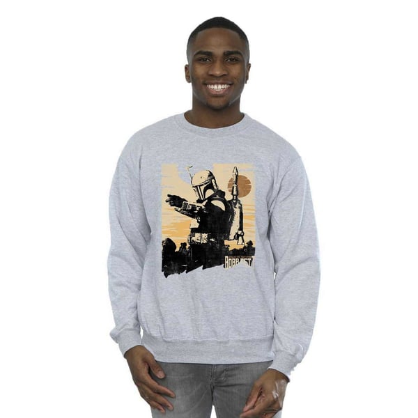 Star Wars Mens The Book Of Boba Fett Points Sweatshirt