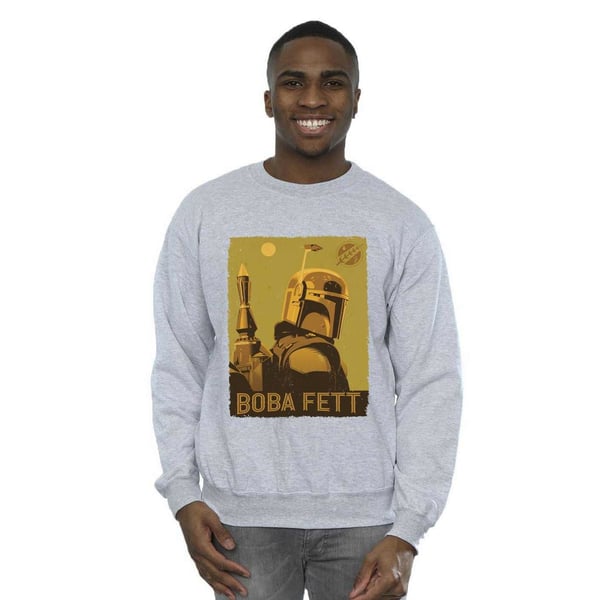 Star Wars Mens The Book Of Boba Fett Planetary Stare Sweatshirt