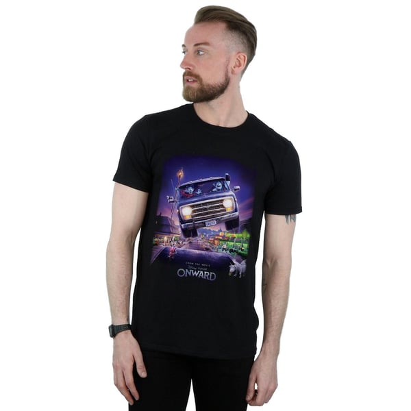 Disney Mens Onward Gwniver Poster T-Shirt
