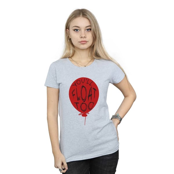 It Naisten Pennywise You´ll Float Too Puuvilla T-paita