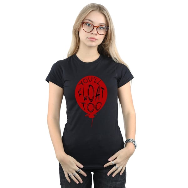 It Naisten Pennywise You´ll Float Too Puuvilla T-paita