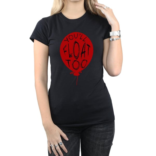 It Naisten Pennywise You´ll Float Too Puuvilla T-paita