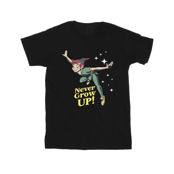 Disney Mens Peter Pan Never Grow Up T-Shirt
