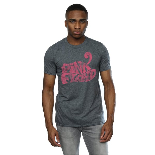 Pink Floyd Miesten Retro Logo T-paita