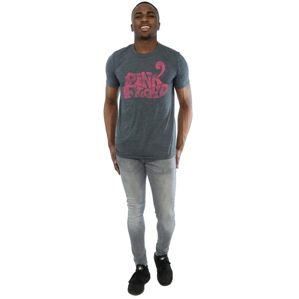 Pink Floyd Miesten Retro Logo T-paita
