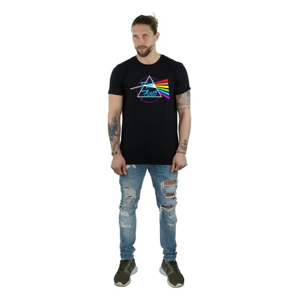 Pink Floyd Mens Neon Darkside T-Shirt