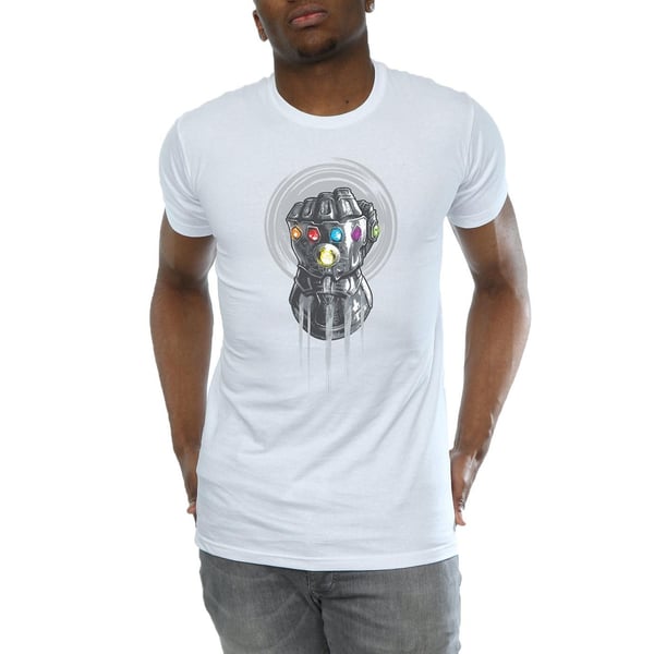 Avengers Infinity War Mens Gauntlet Cotton T-Shirt