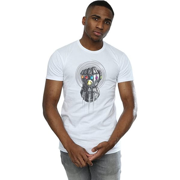 Avengers Infinity War Mens Gauntlet Cotton T-Shirt