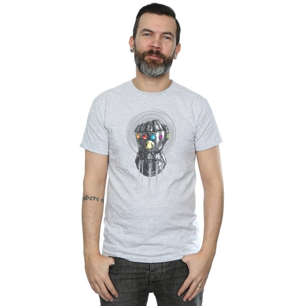 Avengers Infinity War Mens Gauntlet Cotton T-Shirt