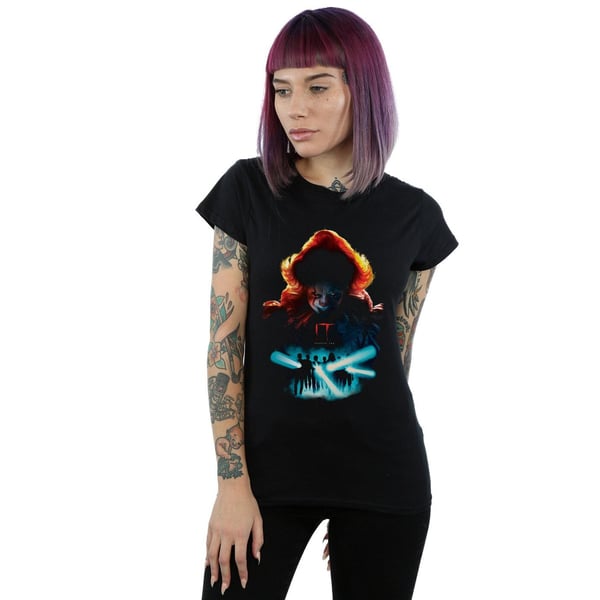 It Chapter 2 Womens/Ladies Poster Flashlights Cotton T-Shirt