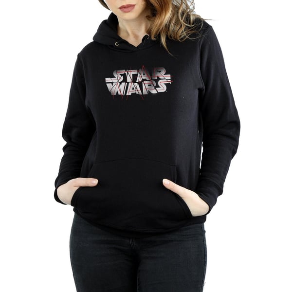 Star Wars Womens/Ladies The Last Jedi Spray Logo Hoodie