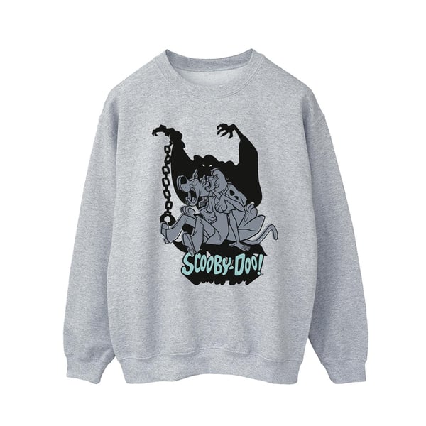 Scooby Doo Mens Scared Jump Sweatshirt