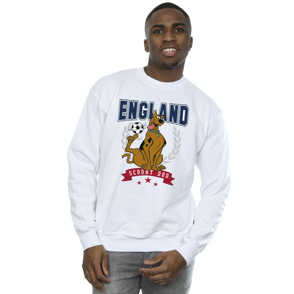 Scooby Doo Mens England Football Sweatshirt