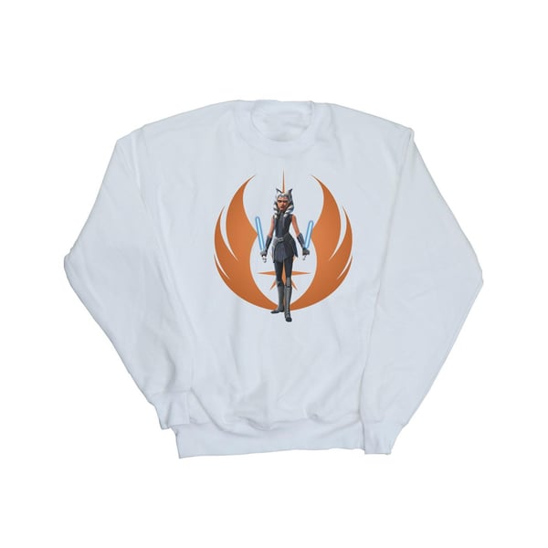 Star Wars miesten Clone Wars Ahsoka Rebel Pose -collegepaita