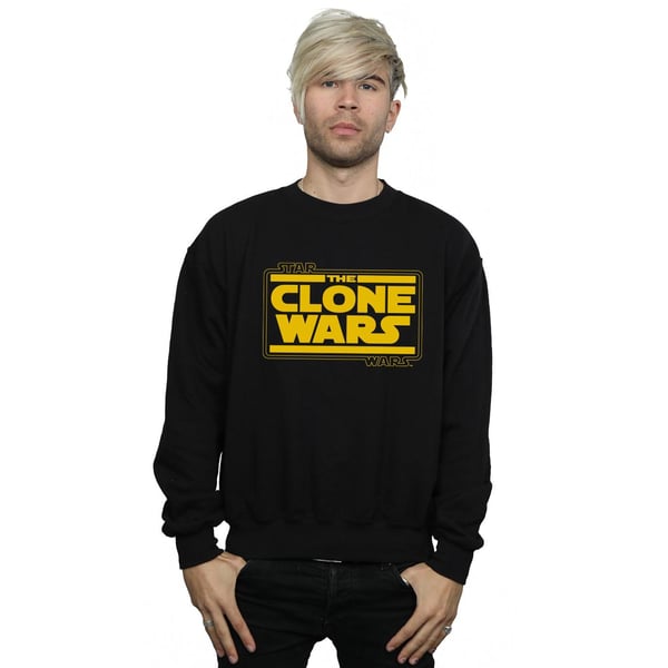 Star Wars Mens Clone Wars Logo Sweatshirt