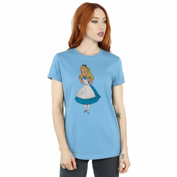 Alice In Wonderland Womens/Ladies Classic Boyfriend Cotton T-Shirt