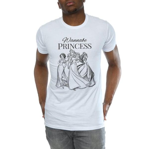 Disney Princess Mens Wannabe Princess T-Shirt