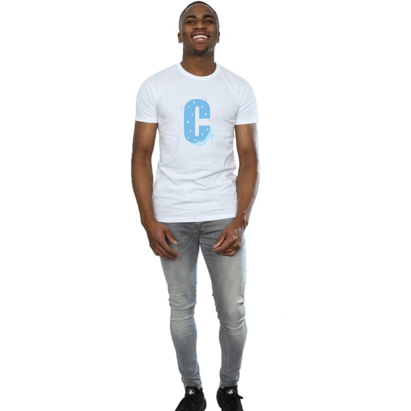 Disney Mens Alphabet C Is For Cinderella T-Shirt