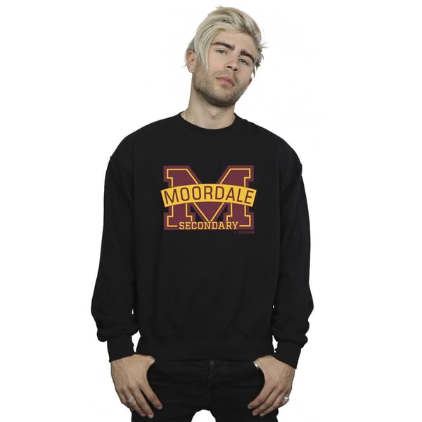 Netflix Mens Sex Education Moordale M Logo 2 Sweatshirt