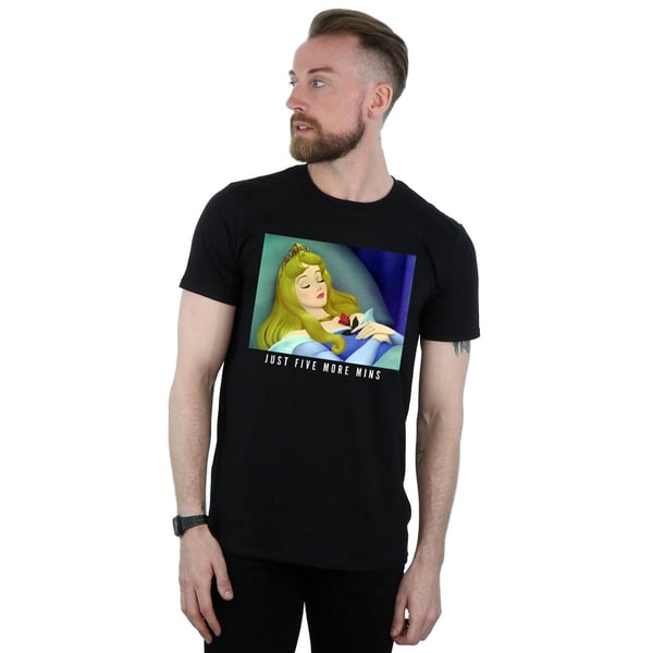 Disney Princess Mens Sleeping Beauty Five More Minutes T-Shirt