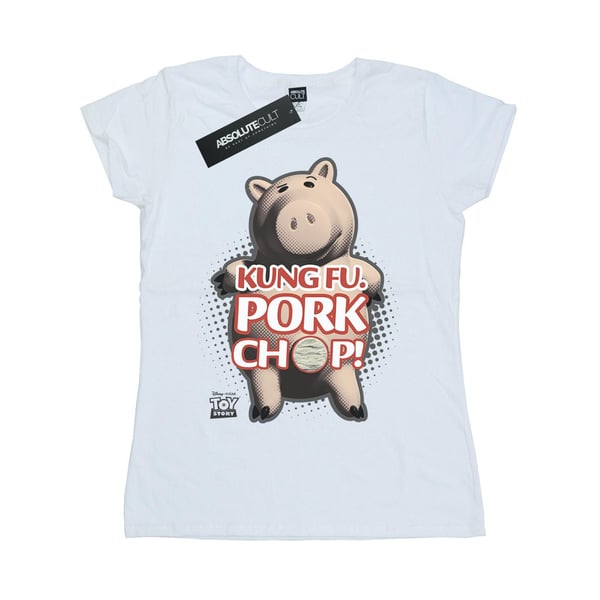 Disney Womens/Ladies Toy Story Kung Fu Pork Chop Cotton T-Shirt