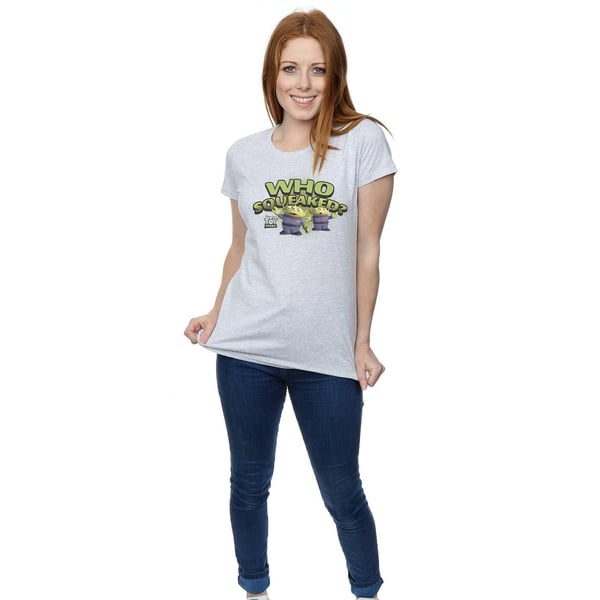 Disney Womens/Ladies Toy Story Who Squeaked? Cotton T-Shirt