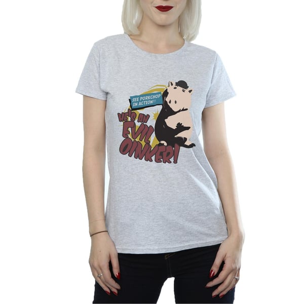 Disney Womens/Ladies Toy Story Evil Oinker Cotton T-Shirt