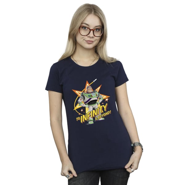 Disney Womens/Ladies Toy Story Buzz To Infinity Cotton T-Shirt